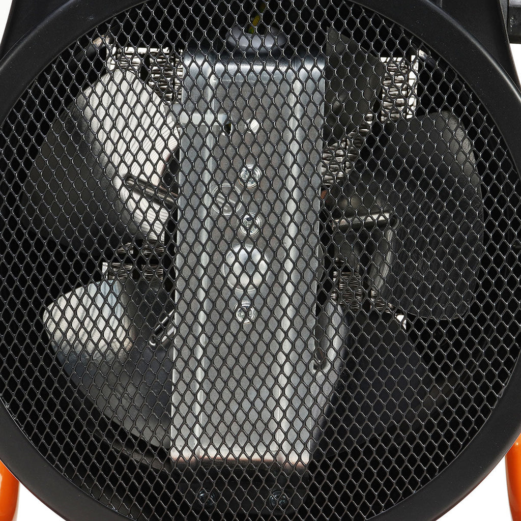 Industriële heater 3000W – spatwaterdicht voor werkplaats en garage