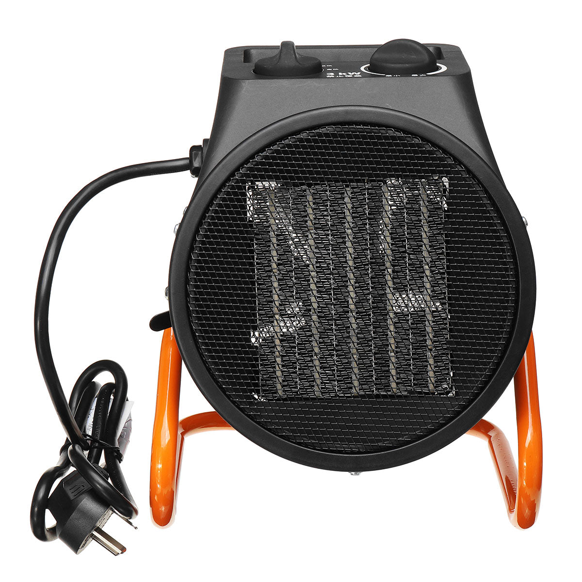 Industriële heater 3000W – spatwaterdicht voor werkplaats en garage