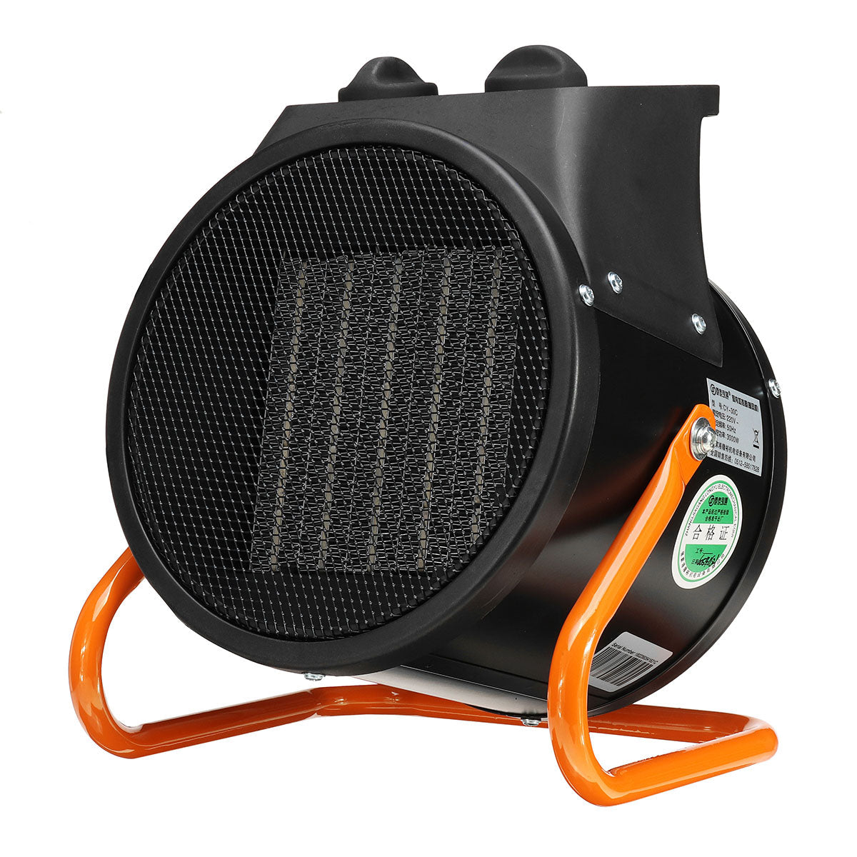 Industriële heater 3000W – spatwaterdicht voor werkplaats en garage