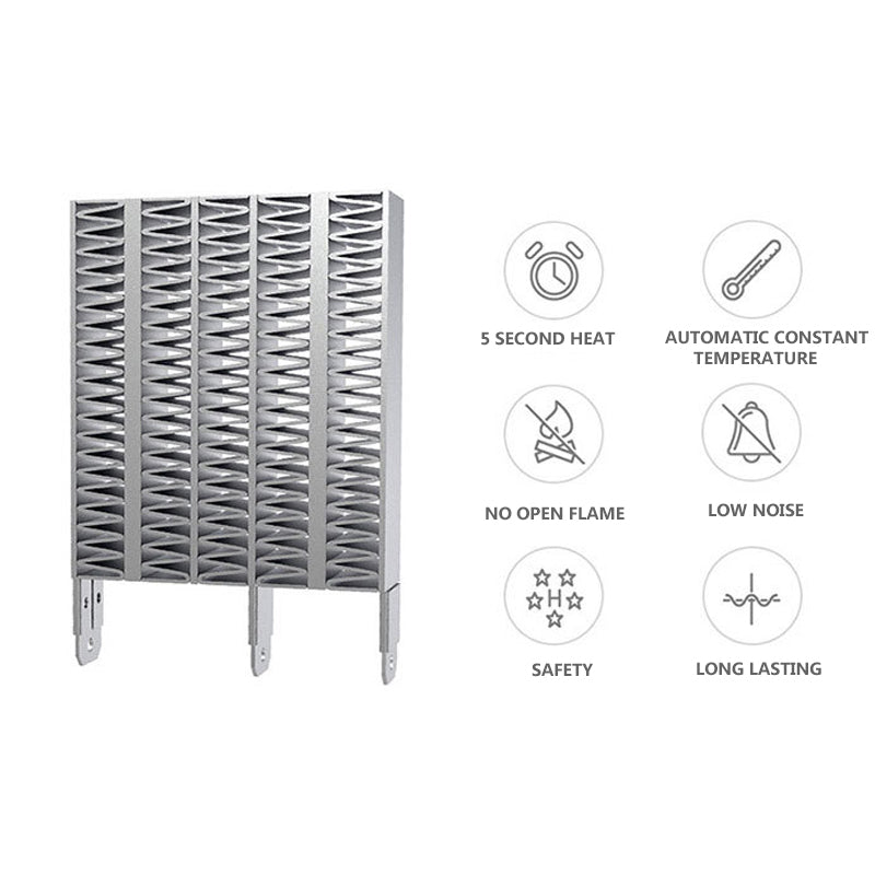 Bureaukachel 300W – warm in 5 seconden, fluisterstil