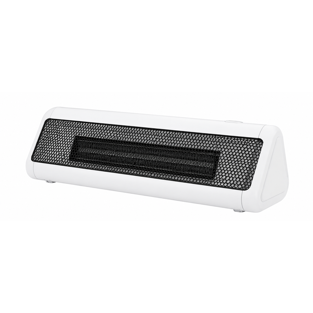 Bureaukachel 300W – warm in 5 seconden, fluisterstil